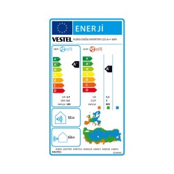 Vestel Flora Doğa Inverter 122 12000 BTU Wifi Klima