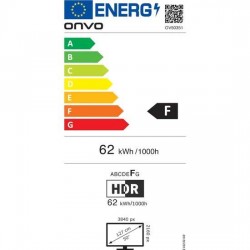 Onvo OV50351 50" 127 Ekran Uydu Alıcılı 4K Ultra HD Android Smart LED TV