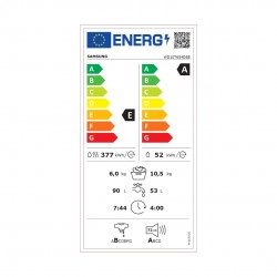 Samsung WD10T654DBE1AH 1400 Devir 10,5 kg Yıkama / 6 kg Kurutma Kapasiteli Kurutmalı Çamaşır Makinesi Samsung WD10T654DBE1AH 1400 Devir 10,5 kg Yıkama / 6 kg Kurutma Kapasiteli Kurutmalı Çamaşır Makinesi